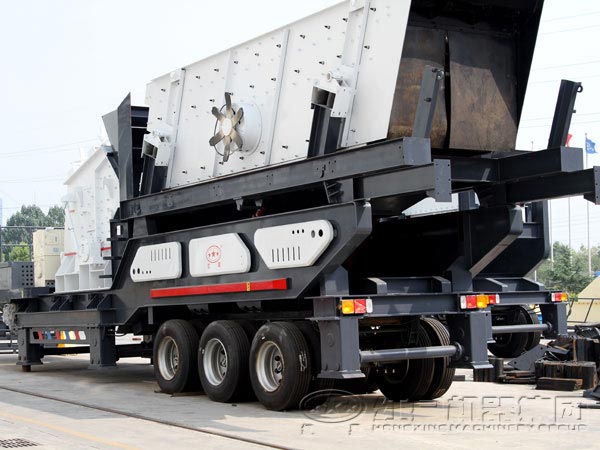 移動式石子破碎設備