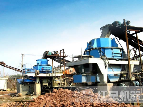 制砂生產(chǎn)線上制砂機(jī)的運(yùn)用