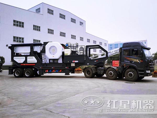 車載流動破石子機