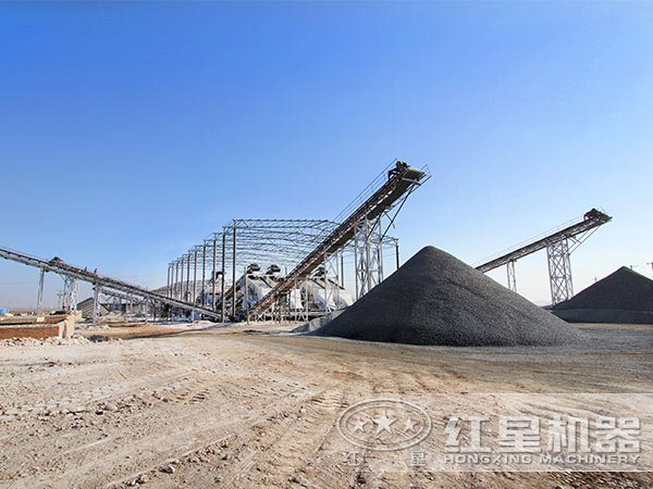 制砂機生產現場