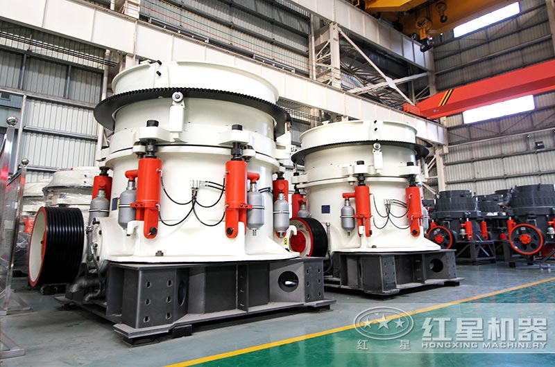 混凝土圓錐破現場實拍圖