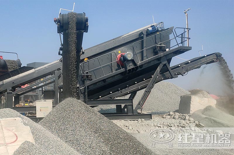 破碎制砂生產線現場