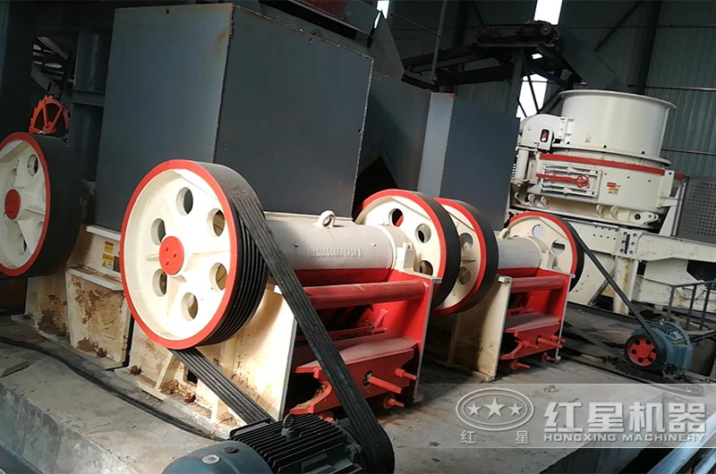 VSIA7制砂整形機現場