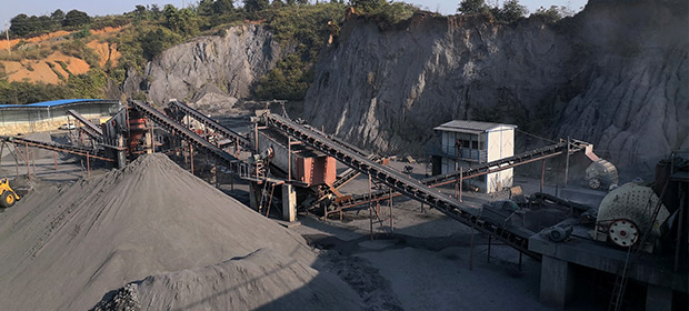 時產600噸石灰石制砂生產線