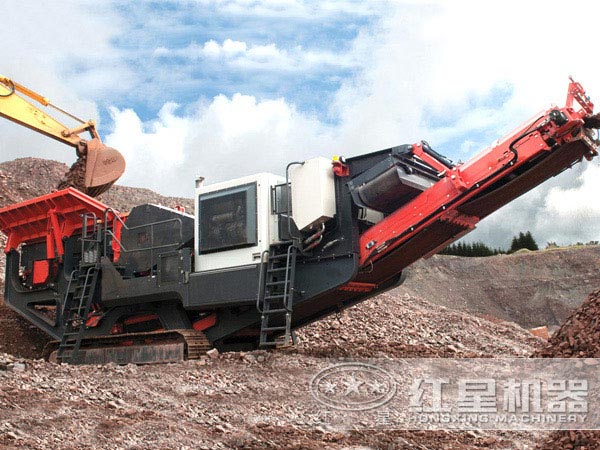 移動式建筑垃圾破碎生產線