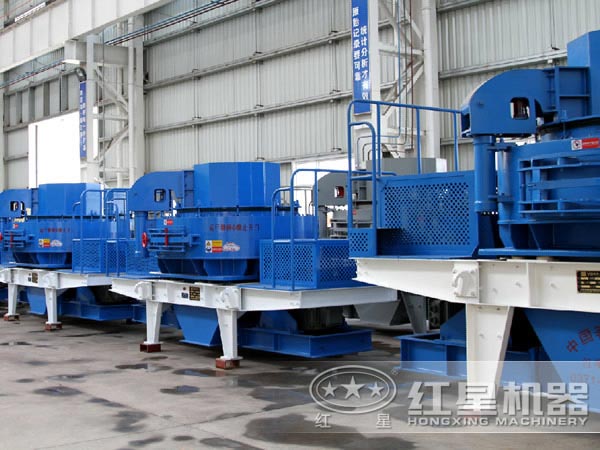 新型制砂機性能
