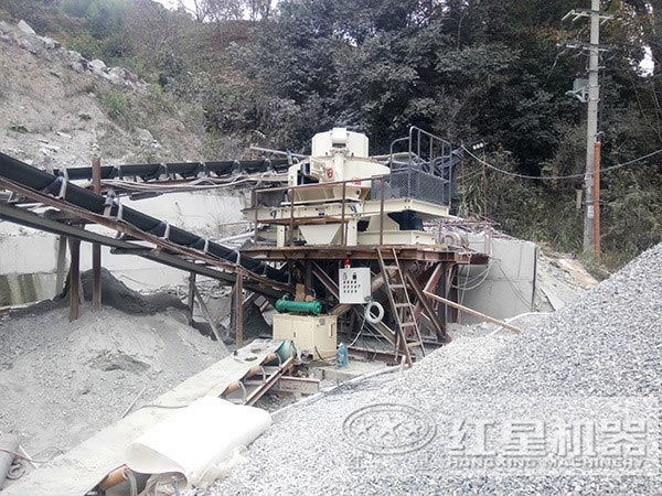 沖擊式破碎機應用現場