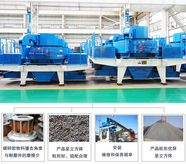 新型制砂機的優異能力