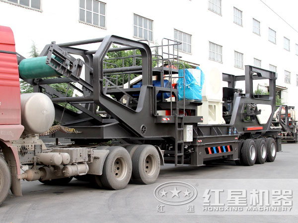 車載移動碎石機(jī)發(fā)貨圖
