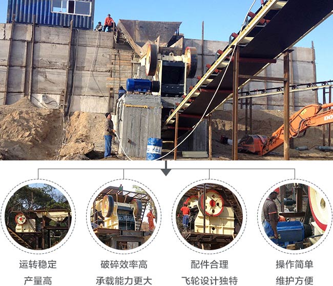 小型顎式咬石機性能優勢