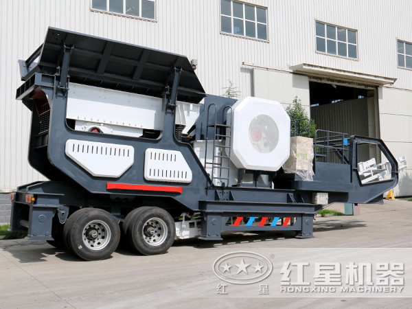 移動式石子破碎機