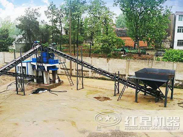 沖擊式破碎機生產現場實拍