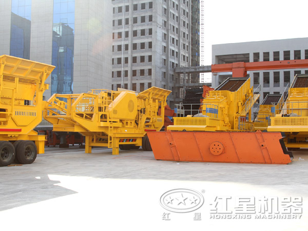 時產100噸左右卵石移動沙石機型號