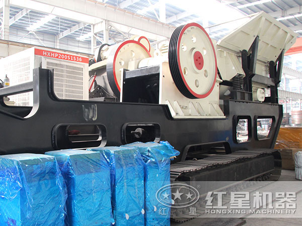 流動顎式磕石機(jī)細(xì)節(jié)圖