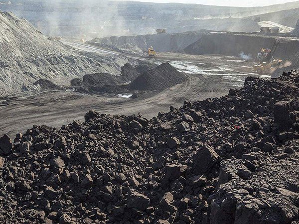 煤炭開采現場