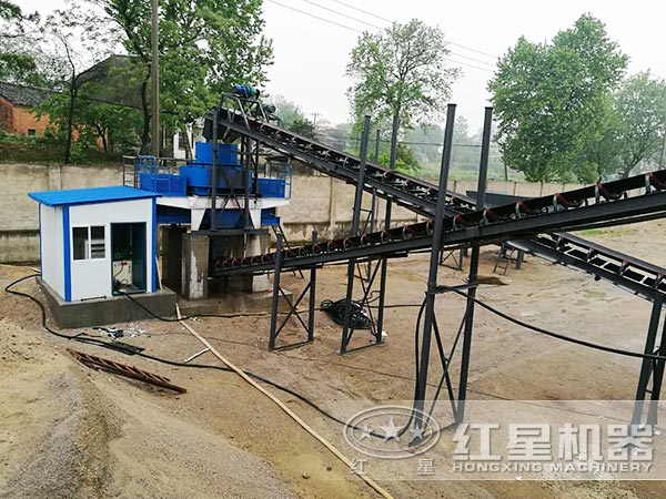 沖擊式制砂機現場