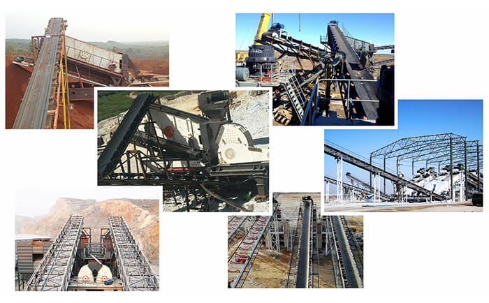 膠帶輸送機客戶現場合集