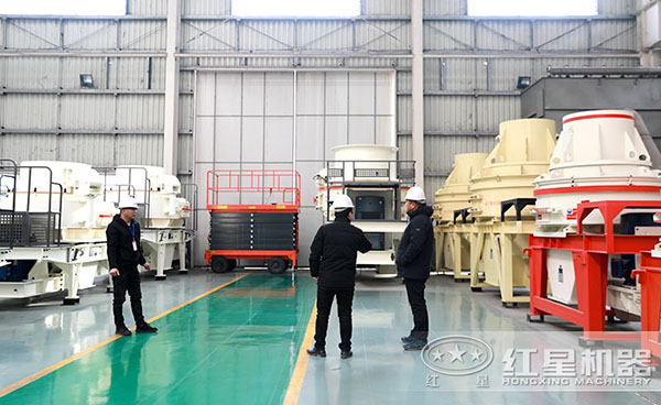 客戶來廠參觀試機