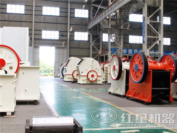 不同類型的沙石料加工設備