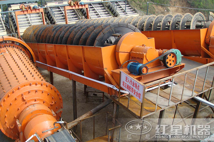 螺旋混凝土砂石分離設(shè)備作業(yè)現(xiàn)場