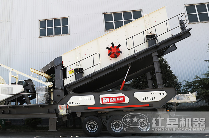 移動式砂石分離機設備展示