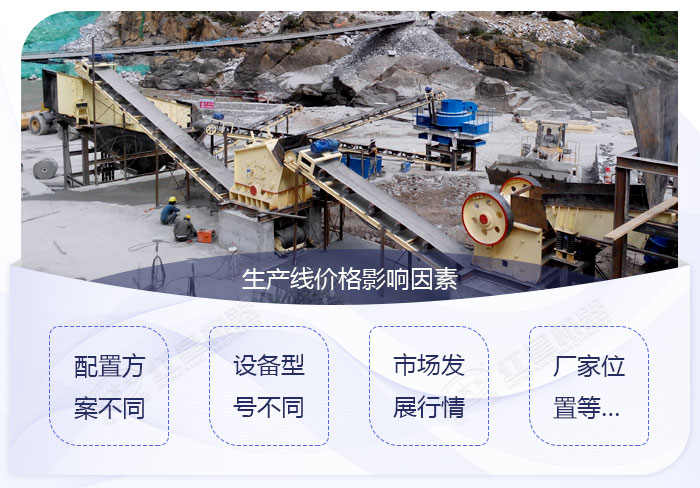 石頭砂石生產線報價影響因素