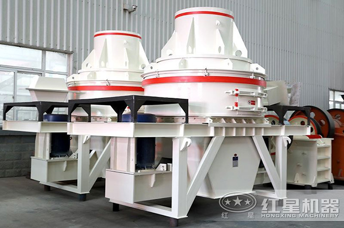 小型石子磨砂機設備展示