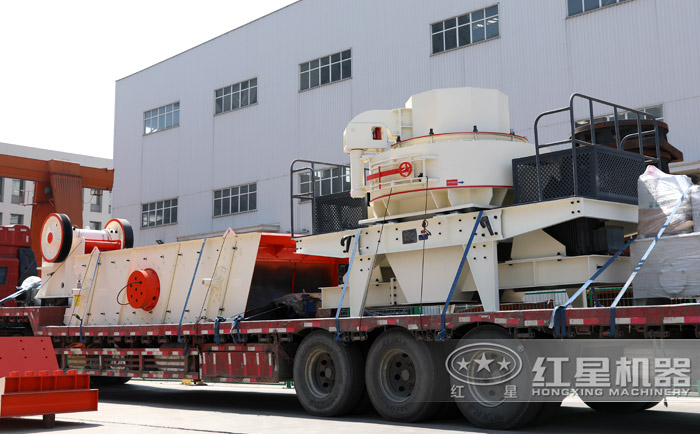 沖擊式破碎機發(fā)貨