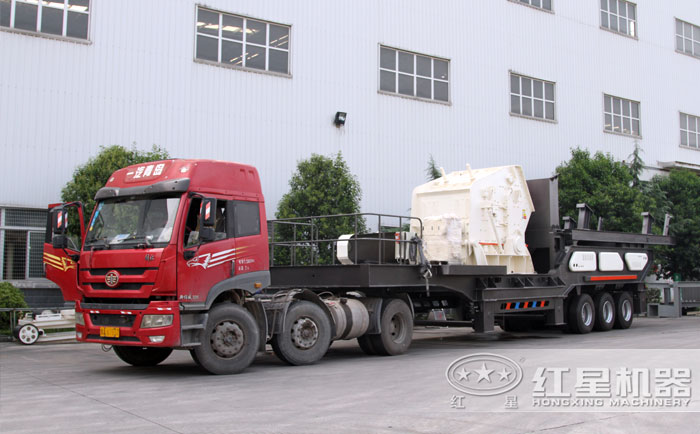 移動(dòng)破碎站發(fā)貨