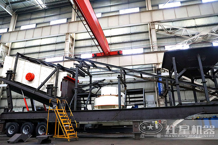 移動制砂機設(shè)備展示