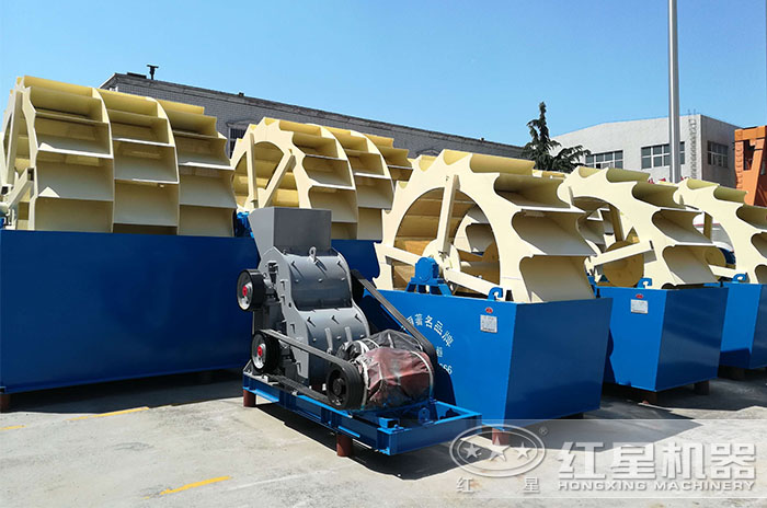 環保洗篩一體洗砂機