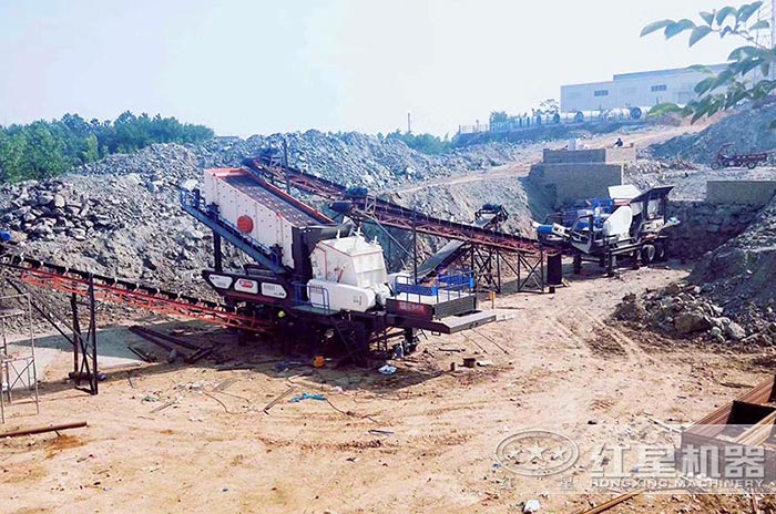 露天煤礦移動破碎站客戶現場