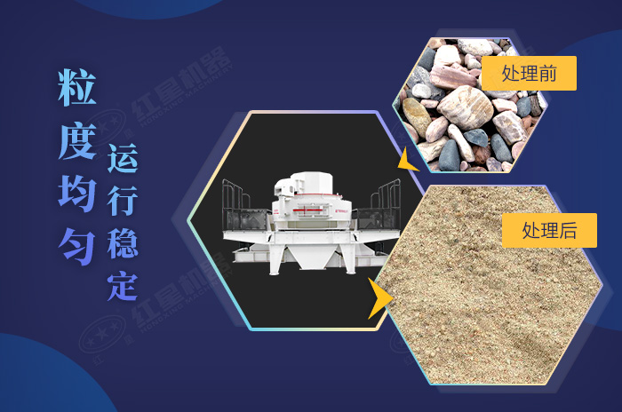 細碎制砂設備加工效果展示