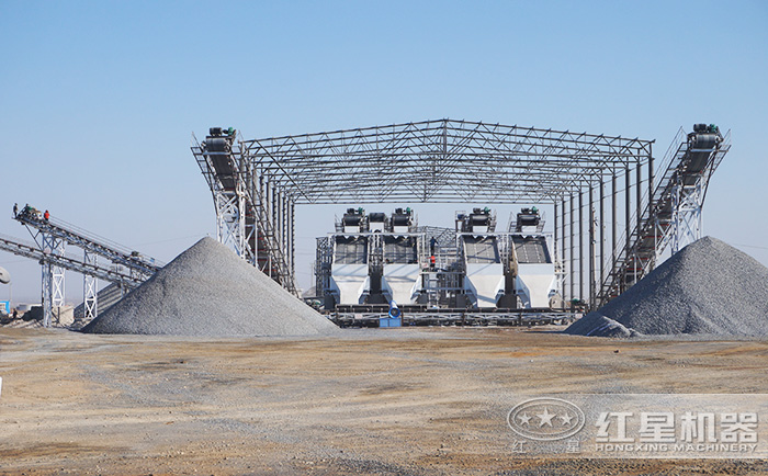 碎石機生產加工現場