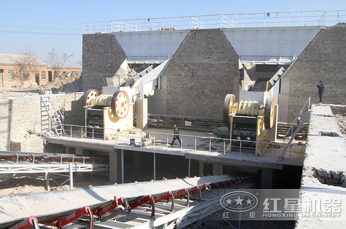 砂石料生產現場