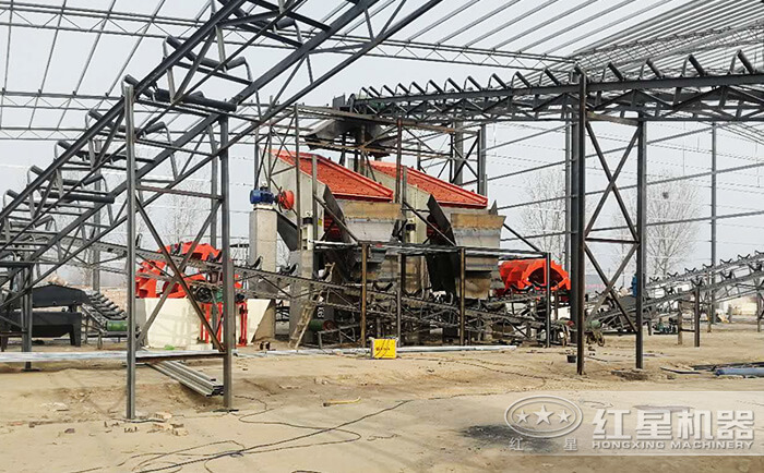 時產200噸水洗砂生產線配置直接影響價格