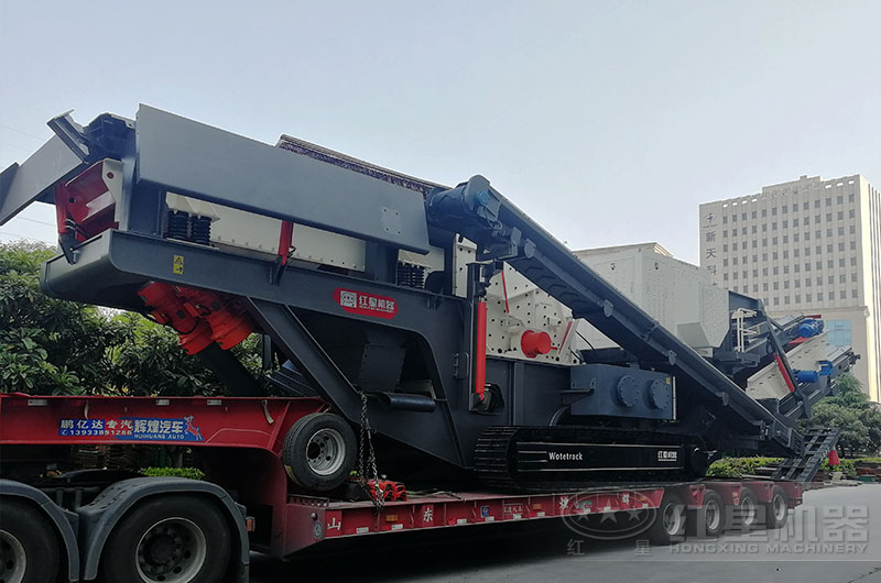 破碎篩分一體機紅星廠區直發