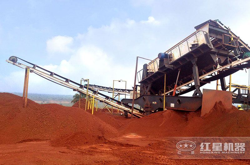 移動砂石分離生產(chǎn)線場