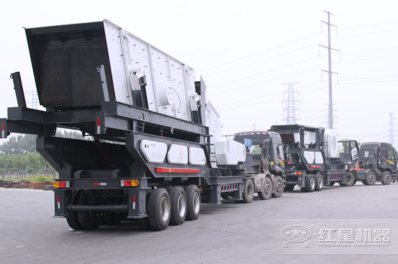 移動式破碎站發貨了