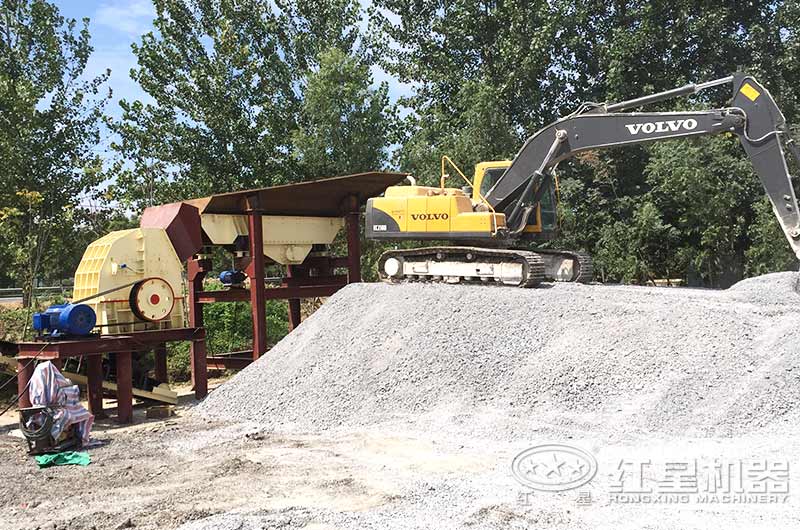 石粉制砂廠現場