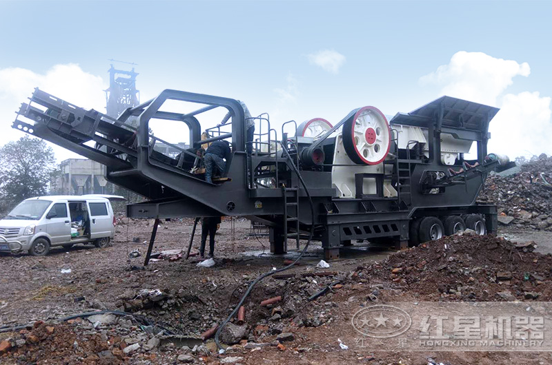移動破碎機(jī)現(xiàn)場無需基建無需安裝