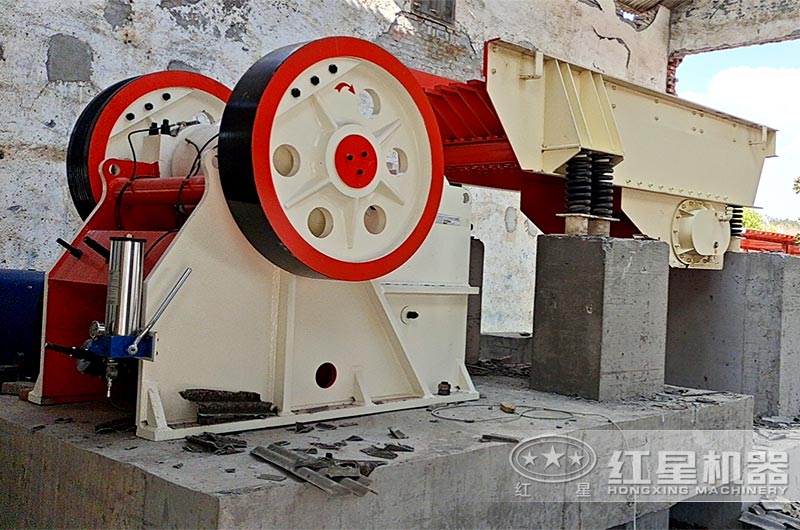 顎破機安裝現場
