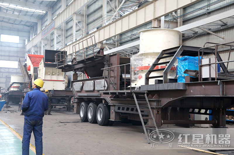 一體式的輪胎式移動制砂機整體定價高，性能更出色