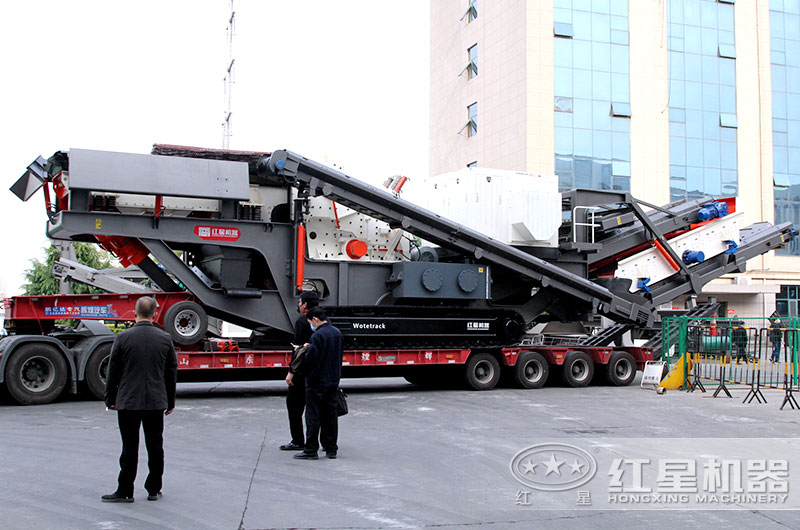 移動(dòng)式石子破碎機(jī)優(yōu)勢(shì)多，隨投資高但收益翻倍