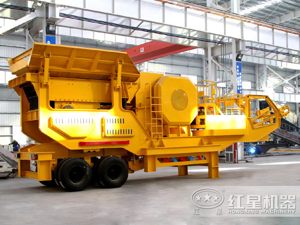 移動煤矸石粉碎機