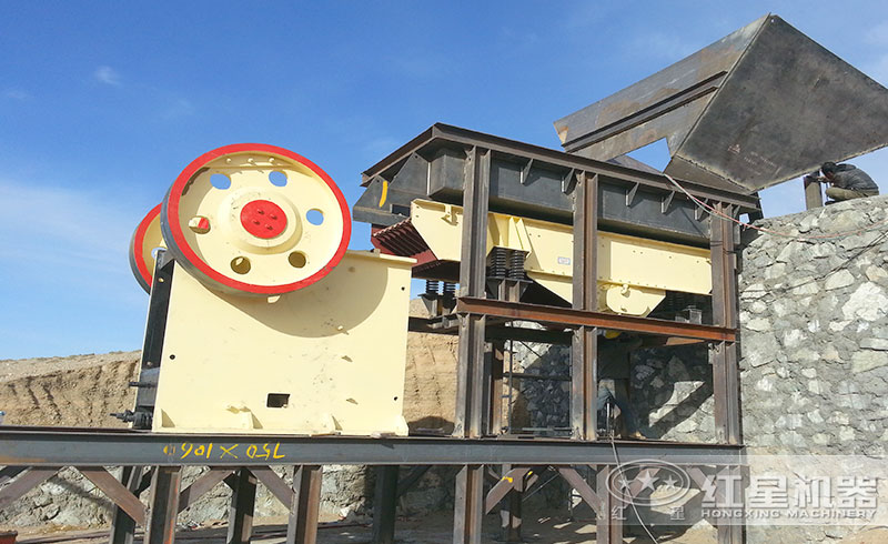 細顎破碎機250&times;1200現場