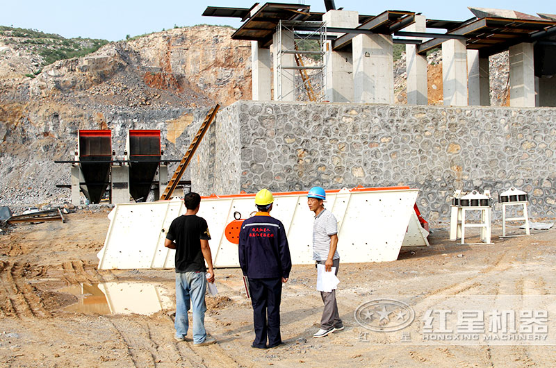 制砂生產線場地要提前規劃
